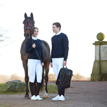 Maglione Kingsland girocollo Classic donna Marina Blu marino