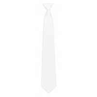 Cravatta Trevira Equithème a nido d'ape con clip Bianco Cravatta Trevira Equithème a nido d'ape con clip Bianco