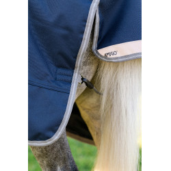 Coperta Horseware Amigo 1200D Plus Pony Turnout 50g Marino / grigio titanio / argento Blu marino