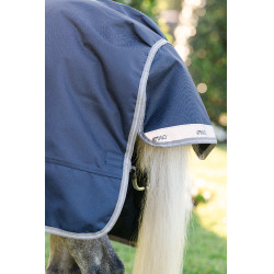 Coperta Horseware Amigo 1200D Plus Pony Turnout 50g Marino / grigio titanio / argento Blu marino
