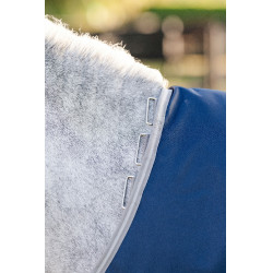 Coperta Horseware Amigo 1200D Pony Turnout 250g Marino / grigio titanio / argento Blu marino