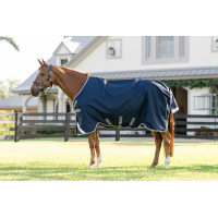Coperta Horseware Amigo 1200D Turnout 0g Marino / grigio titanio / argento Blu marino
