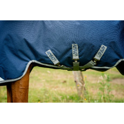 Coperta Horseware Amigo 1200D Turnout 0g Marino / grigio titanio / argento Blu marino Coperta Horseware Amigo 1200D Turnout 0g Marino / grigio titanio / argento Blu marino