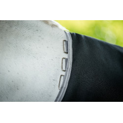 Coperta Horseware Amigo 1200D Turnout 100g Nero / grigio titanio / argento Coperta Horseware Amigo 1200D Turnout 100g Nero / grigio titanio / argento