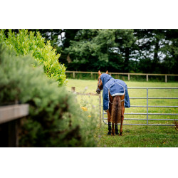 Coperta Horseware Amigo 1200D Turnout Plus 50g Marino / grigio titanio / argento Blu marino