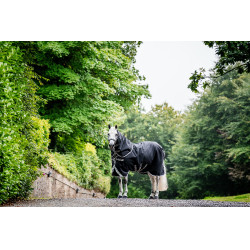 Coperta Horseware Amigo 1200D Turnout Plus 50g Nero / grigio titanio / argento Coperta Horseware Amigo 1200D Turnout Plus 50g Nero / grigio titanio / argento
