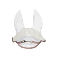 Cuffia anti-mosche HKM Golden Bit Bianco Cuffia anti-mosche HKM Golden Bit Bianco