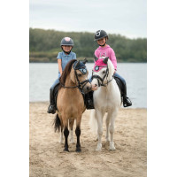 Cuffia antimosche HKM Nele Blu grigio