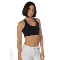 Reggiseno sportivo HKM Amalfi Nero