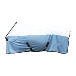 Coperta anti-mosche HKM Colourful Blu grigio