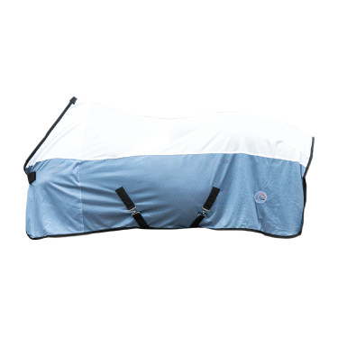 Coperta anti-mosche HKM Colourful Blu grigio