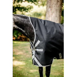 Coperta Horseware Amigo 1200D Wug Turnout 150g Nero / grigio titanio / argento