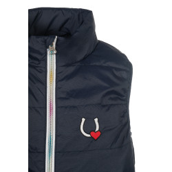 Gilet HKM Mika Blu scuro Gilet HKM Mika Blu scuro