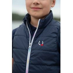 Gilet HKM Mika Blu scuro Gilet HKM Mika Blu scuro