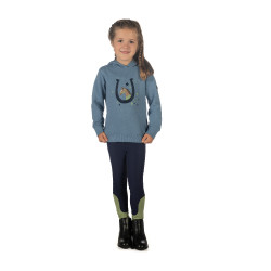 Felpa HKM Diana Blu grigio