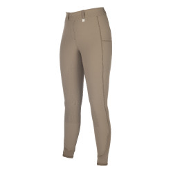 Leggings HKM Amalfi fondo 1/1 in silicone Talpa Marrone Leggings HKM Amalfi fondo 1/1 in silicone Talpa Marrone