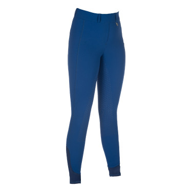 Leggings HKM Amalfi fondo 1/1 in silicone Blu reale Leggings HKM Amalfi fondo 1/1 in silicone Blu reale