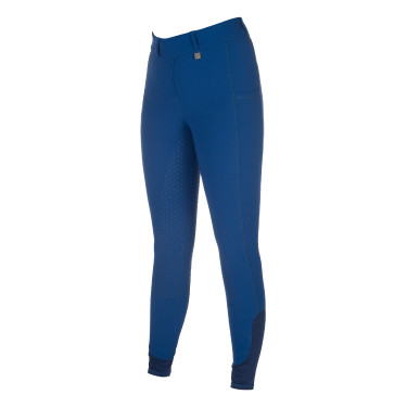 Leggings HKM Amalfi fondo 1/1 in silicone Blu reale Leggings HKM Amalfi fondo 1/1 in silicone Blu reale