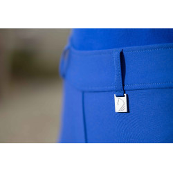 Leggings HKM Amalfi fondo 1/1 in silicone Blu reale Leggings HKM Amalfi fondo 1/1 in silicone Blu reale
