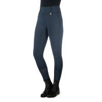Leggings HKM Juna con fondo intero in silicone Blu scuro Leggings HKM Juna con fondo intero in silicone Blu scuro