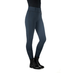 Leggings HKM Juna con fondo intero in silicone Blu scuro