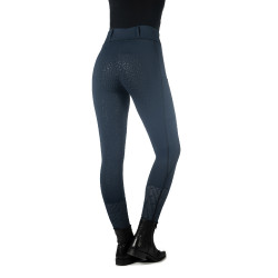 Leggings HKM Juna con fondo intero in silicone Blu scuro