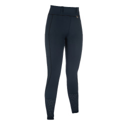 Leggings HKM Juna con fondo intero in silicone Blu scuro