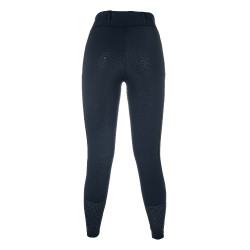 Leggings HKM Juna con fondo intero in silicone Blu scuro