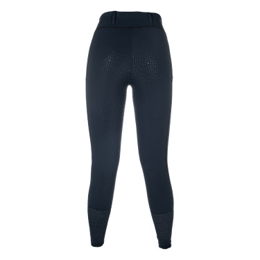 Leggings HKM Juna con fondo intero in silicone Blu scuro