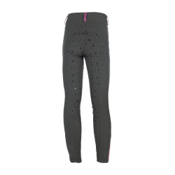 Leggings HKM Pony Dream II con grip in silicone integrale Grigio verde Leggings HKM Pony Dream II con grip in silicone integrale Grigio verde