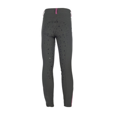 Leggings HKM Pony Dream II con grip in silicone integrale Grigio verde Leggings HKM Pony Dream II con grip in silicone integrale Grigio verde