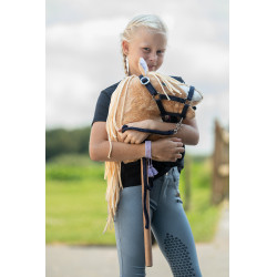 Capezza e lunghina HKM Hobby Horsing Basic Blu scuro