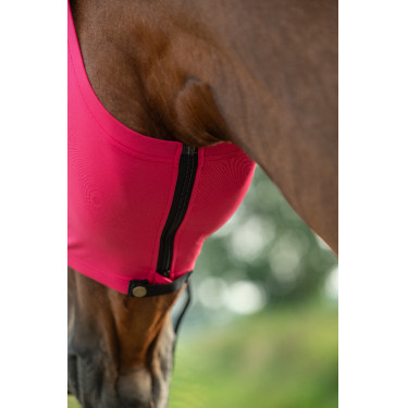 Maschera anti-mosche HKM Elastic protezione per le narici Magenta Rosa Maschera anti-mosche HKM Elastic protezione per le narici Magenta Rosa