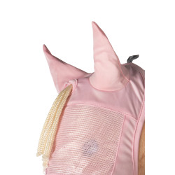 Maschera anti-mosche HKM Hobby Horsing Rosa