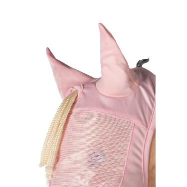 Maschera anti-mosche HKM Hobby Horsing Rosa
