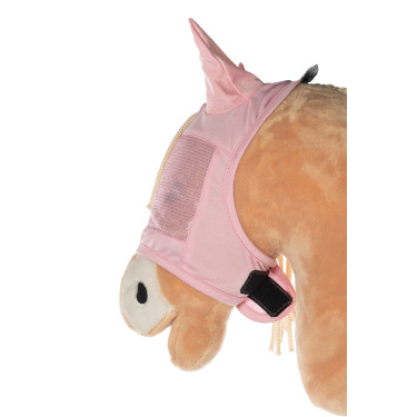 Maschera anti-mosche HKM Hobby Horsing Rosa