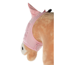 Maschera anti-mosche HKM Hobby Horsing Rosa