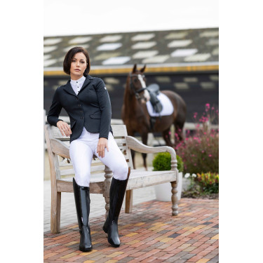 Pantaloni HKM Amalfi full seat in silicone Bianco Pantaloni HKM Amalfi full seat in silicone Bianco