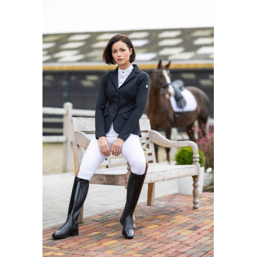 Pantaloni HKM Amalfi full seat in silicone Bianco Pantaloni HKM Amalfi full seat in silicone Bianco