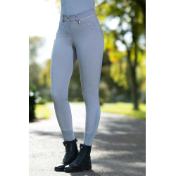 Pantaloni HKM Rosegold Sparkle Style 1/1 in silicone Grigio / oro rosa Pantaloni HKM Rosegold Sparkle Style 1/1 in silicone Grigio / oro rosa