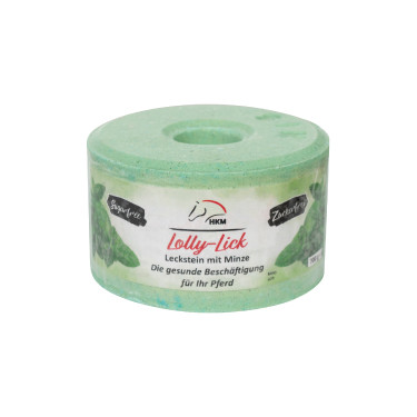 Pietra di sale HKM aromatizzata Lolly Lick Menta Pietra di sale HKM aromatizzata Lolly Lick Menta