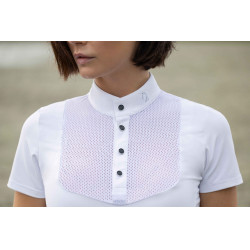 Polo da concorso HKM Amalfi Bianco Polo da concorso HKM Amalfi Bianco