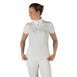 Polo da concorso HKM Skadi maniche corte donna