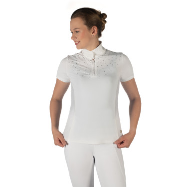 Polo da concorso HKM Skadi maniche corte donna