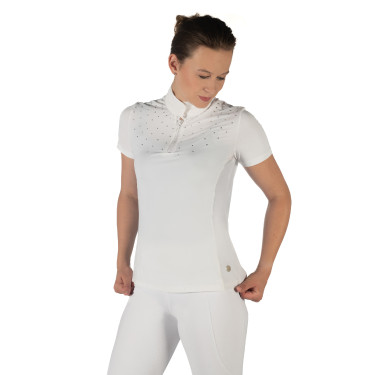 Polo da concorso HKM Skadi maniche corte donna Polo da concorso HKM Skadi maniche corte donna