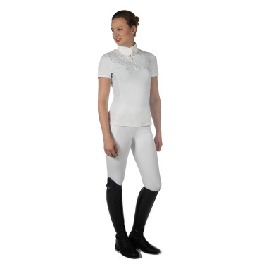 Polo da concorso HKM Skadi maniche corte donna Polo da concorso HKM Skadi maniche corte donna