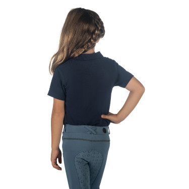 Polo HKM Claire Blu scuro Polo HKM Claire Blu scuro