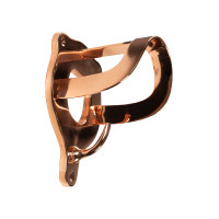 Porta testiera HKM in ottone Rame Marrone Porta testiera HKM in ottone Rame Marrone