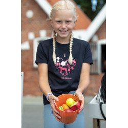 Secchio per mangime HKM Hobby Horsing Arancione Secchio per mangime HKM Hobby Horsing Arancione