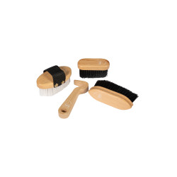 Set di toelettatura HKM in legno Hobby Horsing